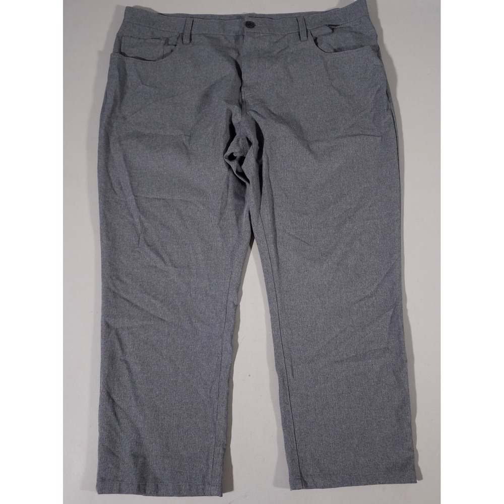 TravisMathew Golf Pants Mens 40 Grey Heathered Performance‎ Stretch Trousers